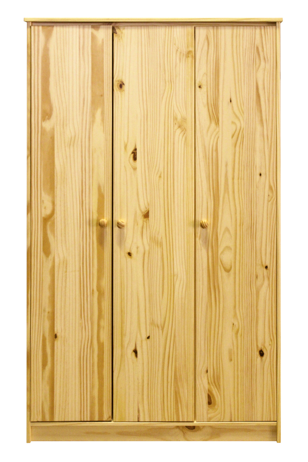 Möbilia - Kleiderschrank 107x50x175 cm natur