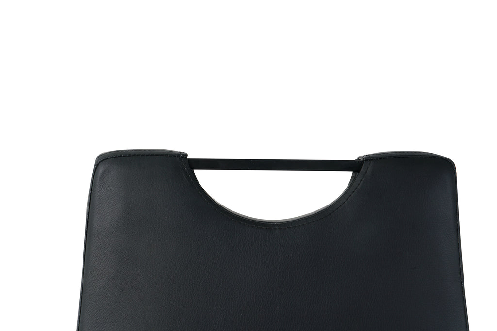 Möbilia - Stuhl, 2er-Set 42x56x98 cm schwarz