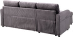 Ecksofa Gustavo mit Bettfunktion