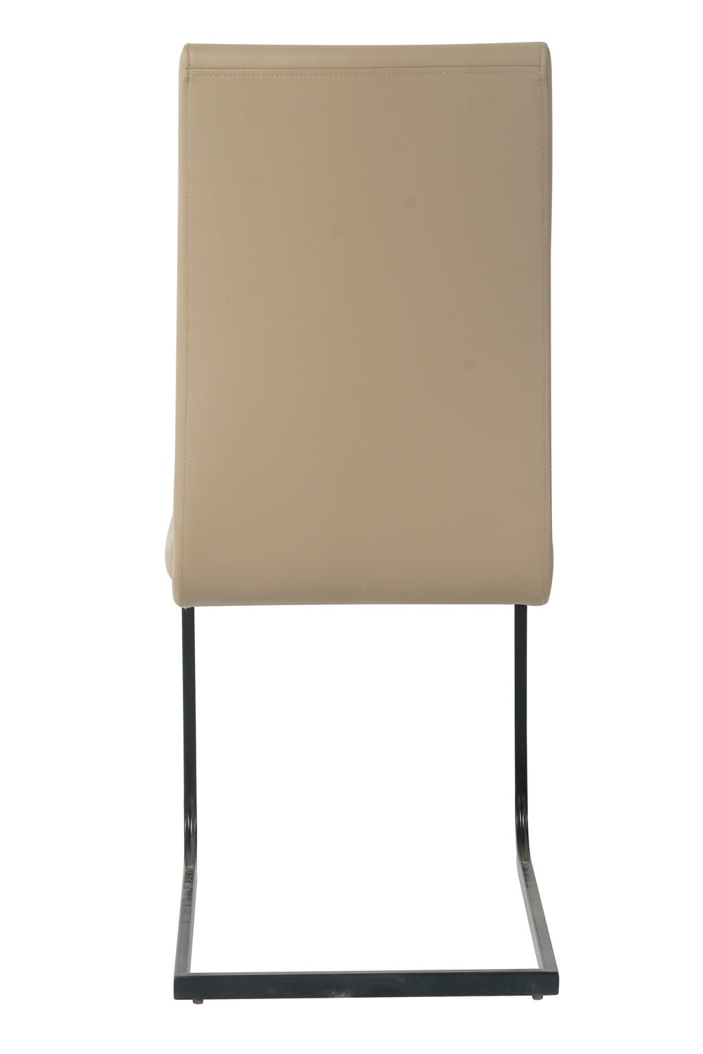 Möbilia - Stuhl, 2er-Set 42x59x97 cm taupe, schwarz