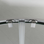 Duschkabine abgerundet 100cm New Trento
