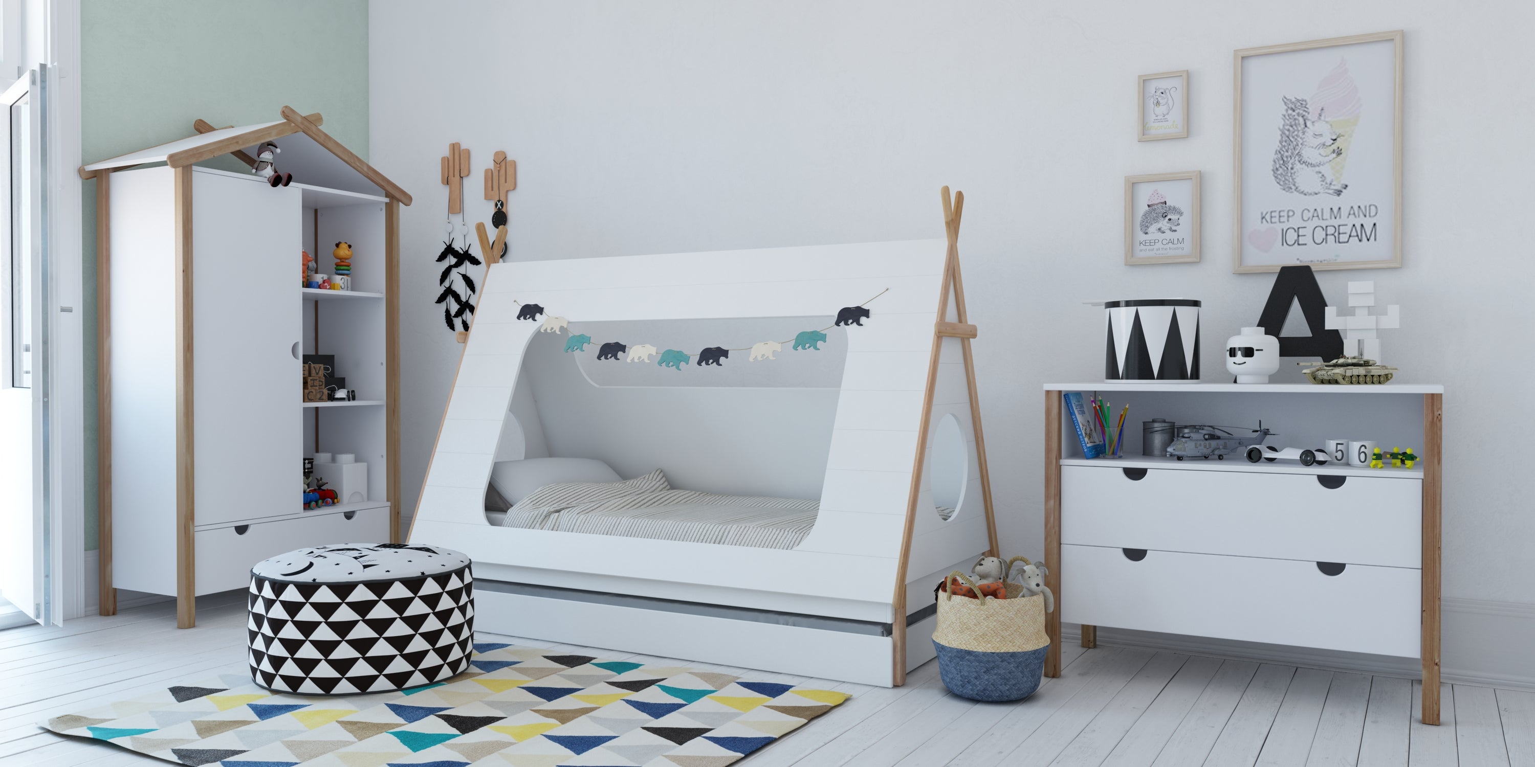 Möbilia - Schublade für Bett 12020008