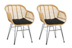 Möbilia - Outdoor Gartensessel, 2er-Set