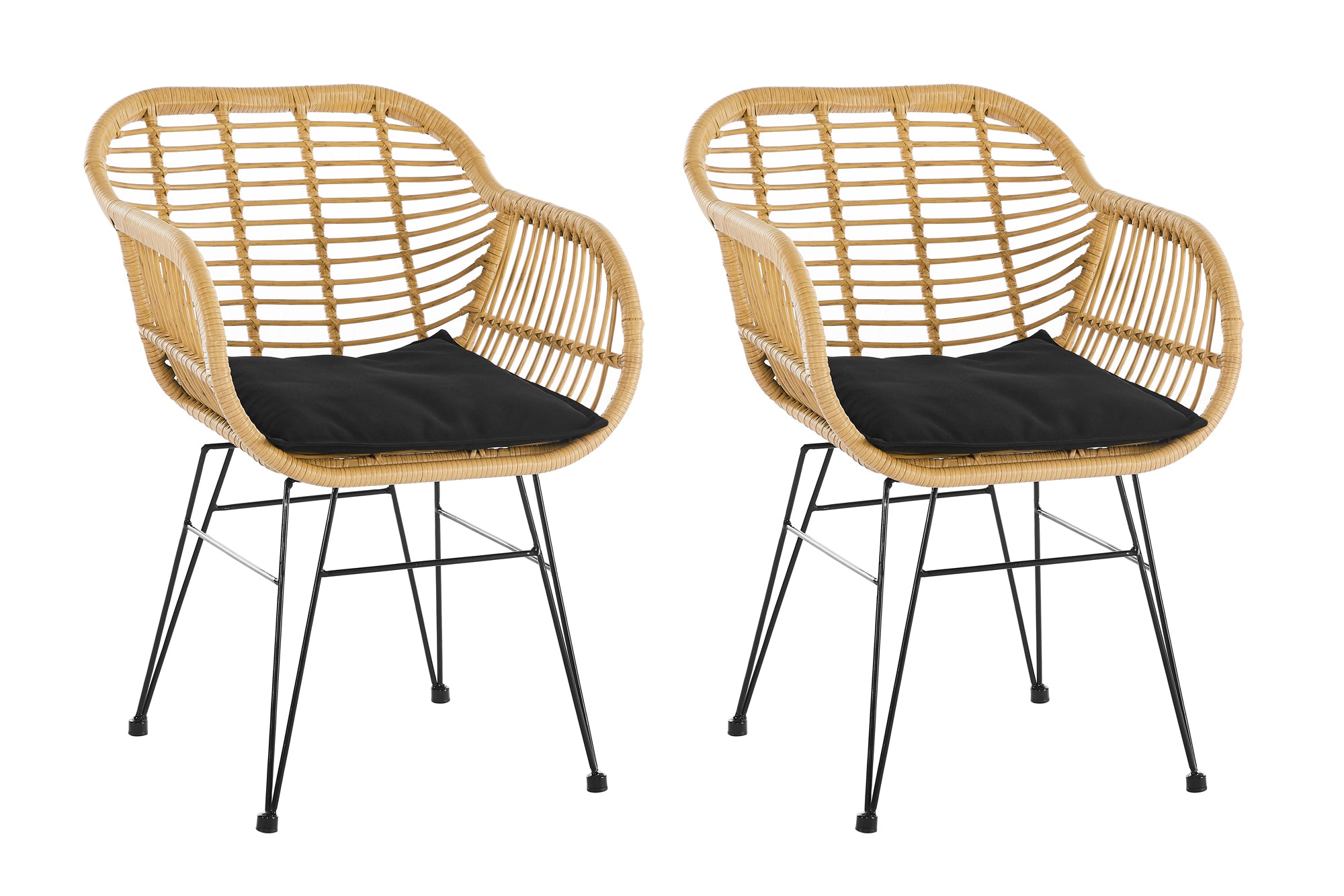 Möbilia - Outdoor Gartensessel, 2er-Set