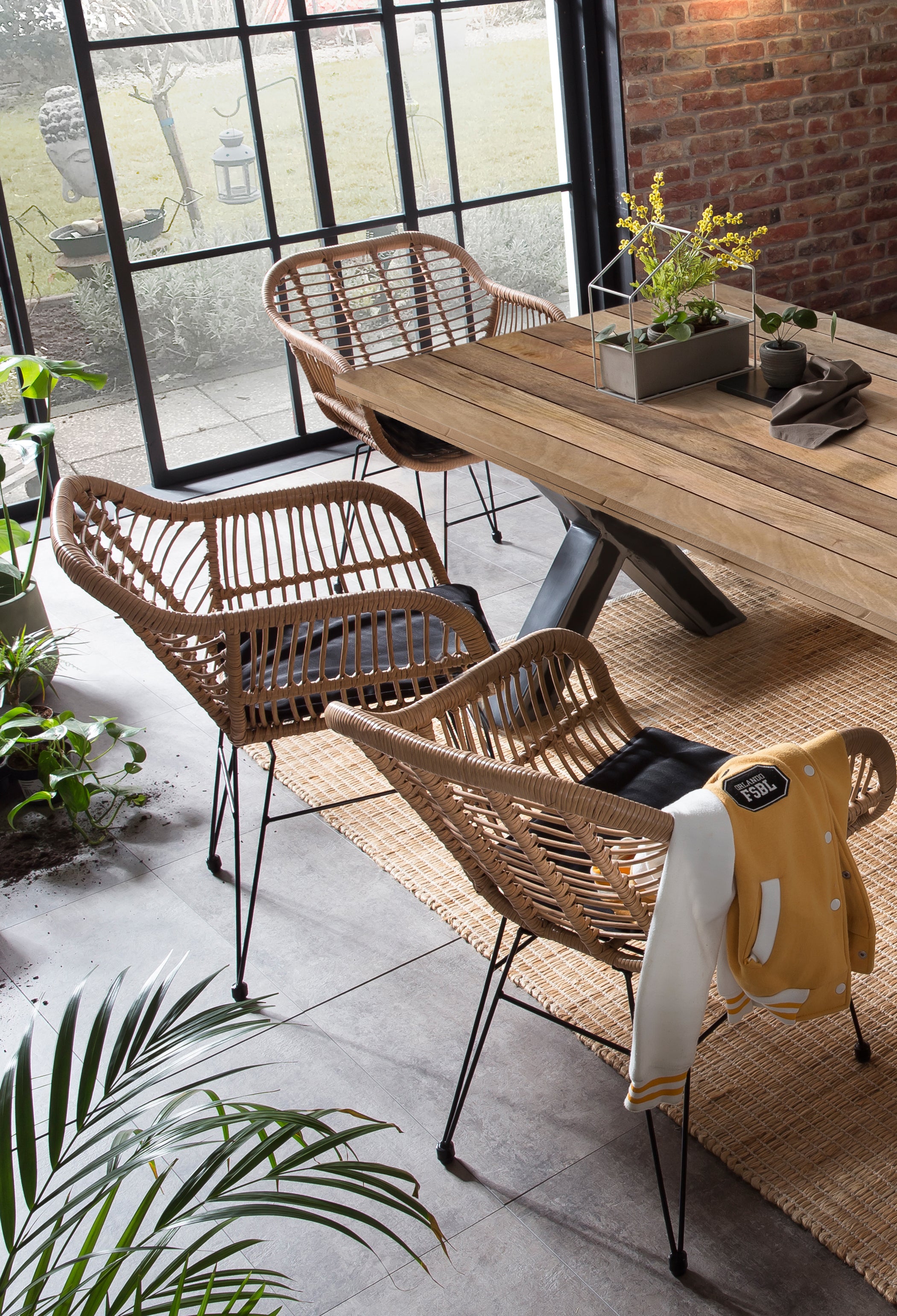 Möbilia - Outdoor Gartensessel, 2er-Set