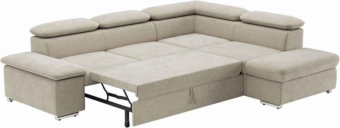 Ecksofa Valantine mit Bettfunktion