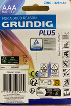 Grundig AAA Batterien