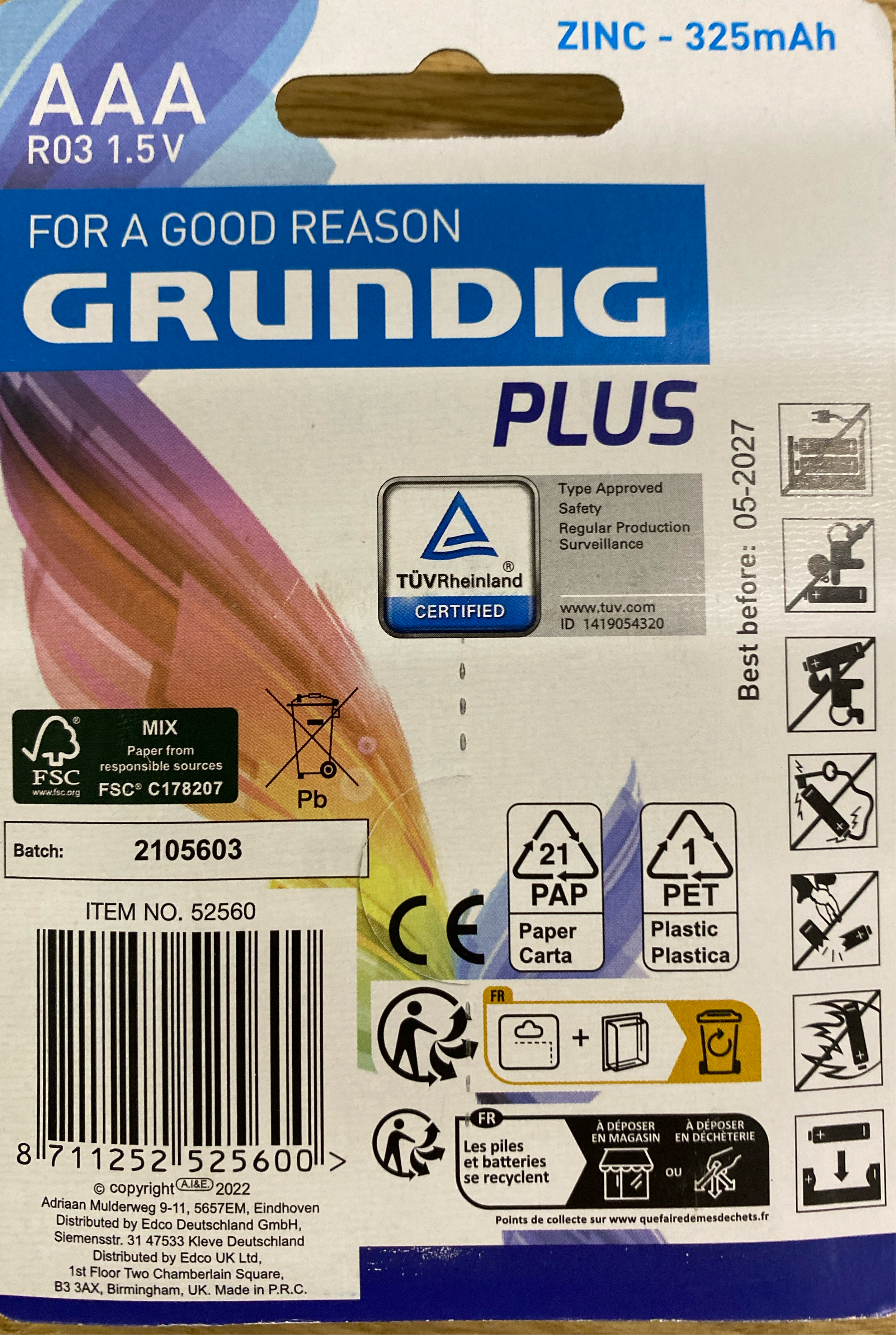 Grundig AAA Batterien