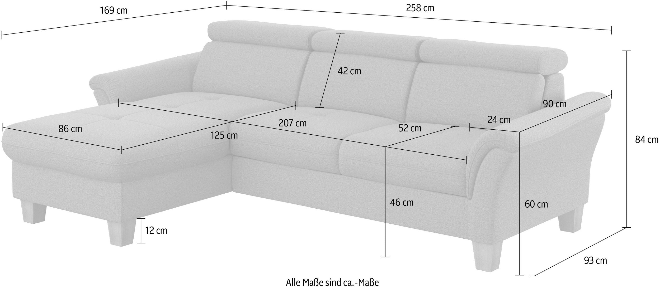 Ecksofa Lindgren L-Form
