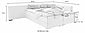 Ecksofa Night & Day  Dauer-Schlaffunktion