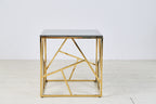 Sales Fever - Beistelltisch Gold/Grau 55x55 cm