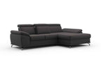 Ecksofa Cabrio mit Bettfunktion & Sitztiefenverstellung