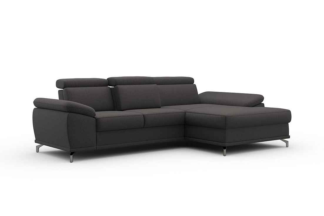 Ecksofa Cabrio mit Bettfunktion & Sitztiefenverstellung