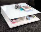 Sales Fever - Couchtisch 100x100x36 cm weiß