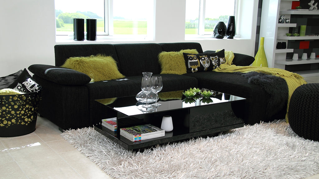 Sales Fever - Couchtisch 120x60x36 cm schwarz