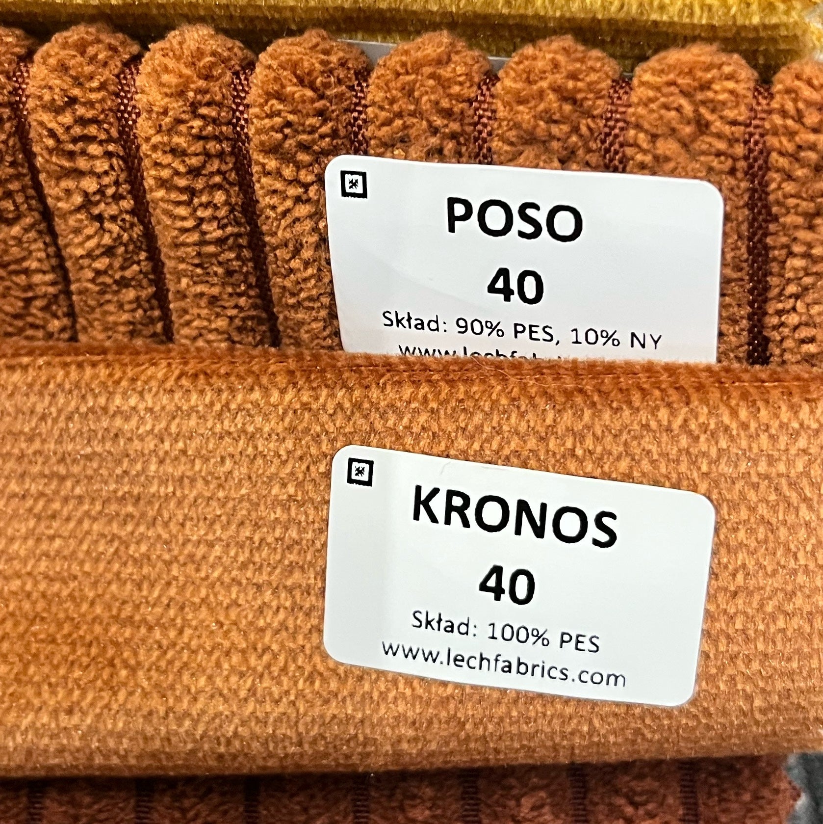 Wohnlandschaft Ottomane rechts Velourstoff Paros / Kronos -vorbestellbar-
