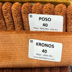 Wohnlandschaft Ottomane links Breitcord Poso-vorbestellbar-