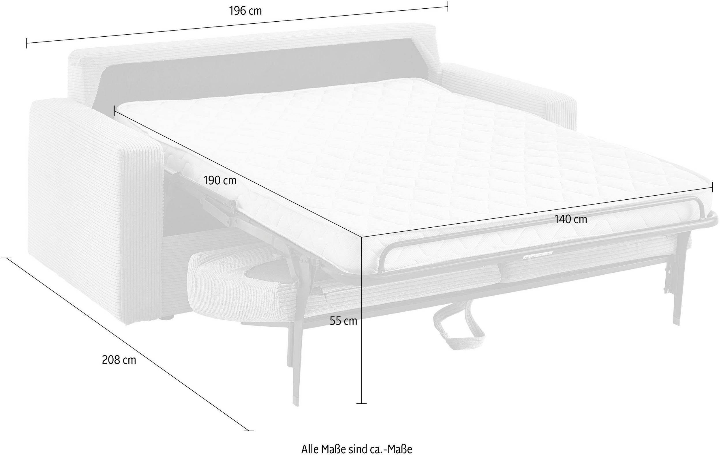 Schlafsofa Dauerschläfer