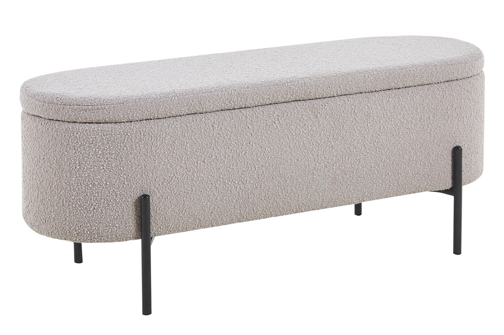 Sales Fever - Bettbank mit Stauraumfunktion Taupe