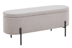 Sales Fever - Bettbank mit Stauraumfunktion Taupe