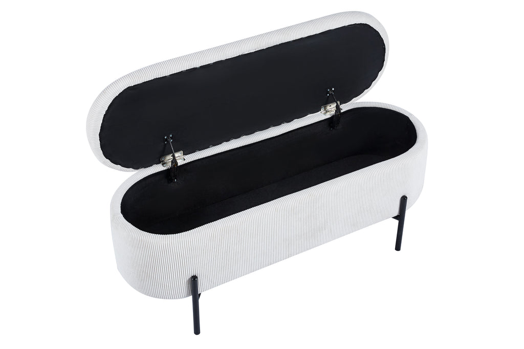 Sales Fever - Bettbank mit Stauraumfunktion Beige