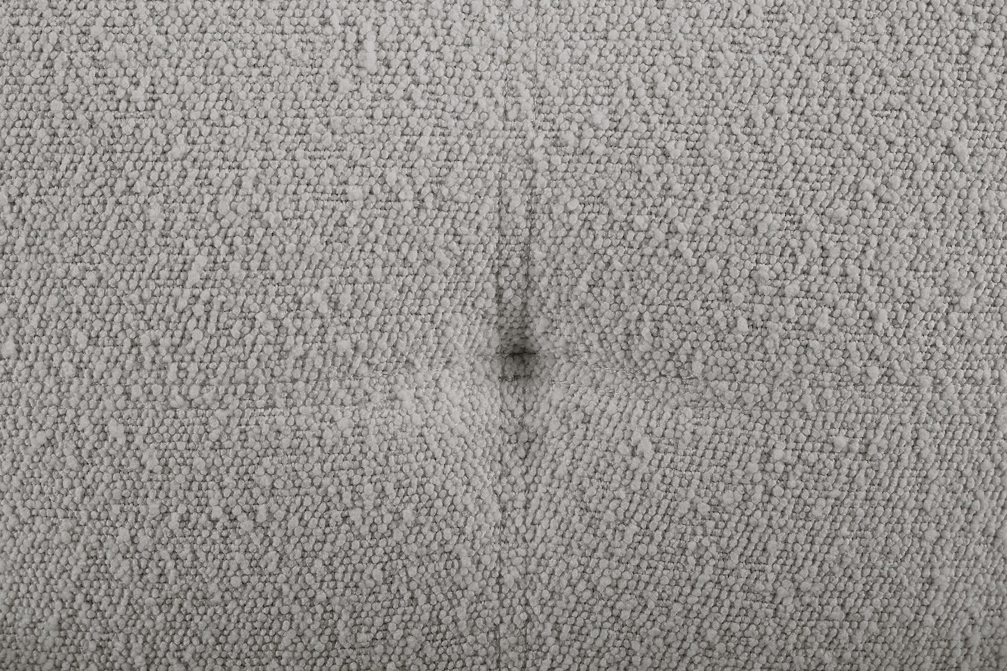 Sales Fever - Armlehnstuhl Bouclé Stoff Hellgrau