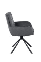 Sales Fever - Armlehnstuhl in Cord-Optik Dunkelgrau