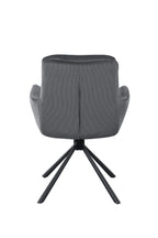 Sales Fever - Armlehnstuhl in Cord-Optik Dunkelgrau