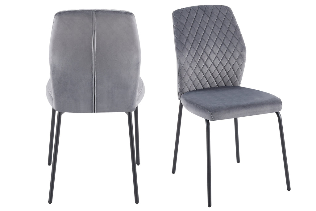 Sales Fever - Stuhl 2er Set Grau#