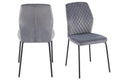 Sales Fever - Stuhl 2er Set Grau#