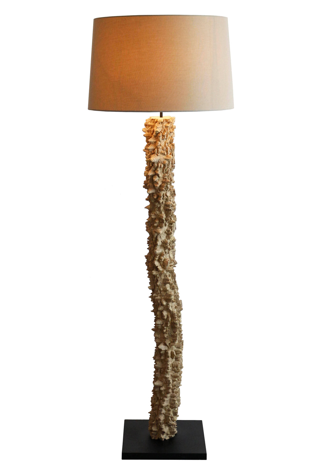 Sales Fever - Stehleuchte Treibholz Natur/Weiß 150 cm
