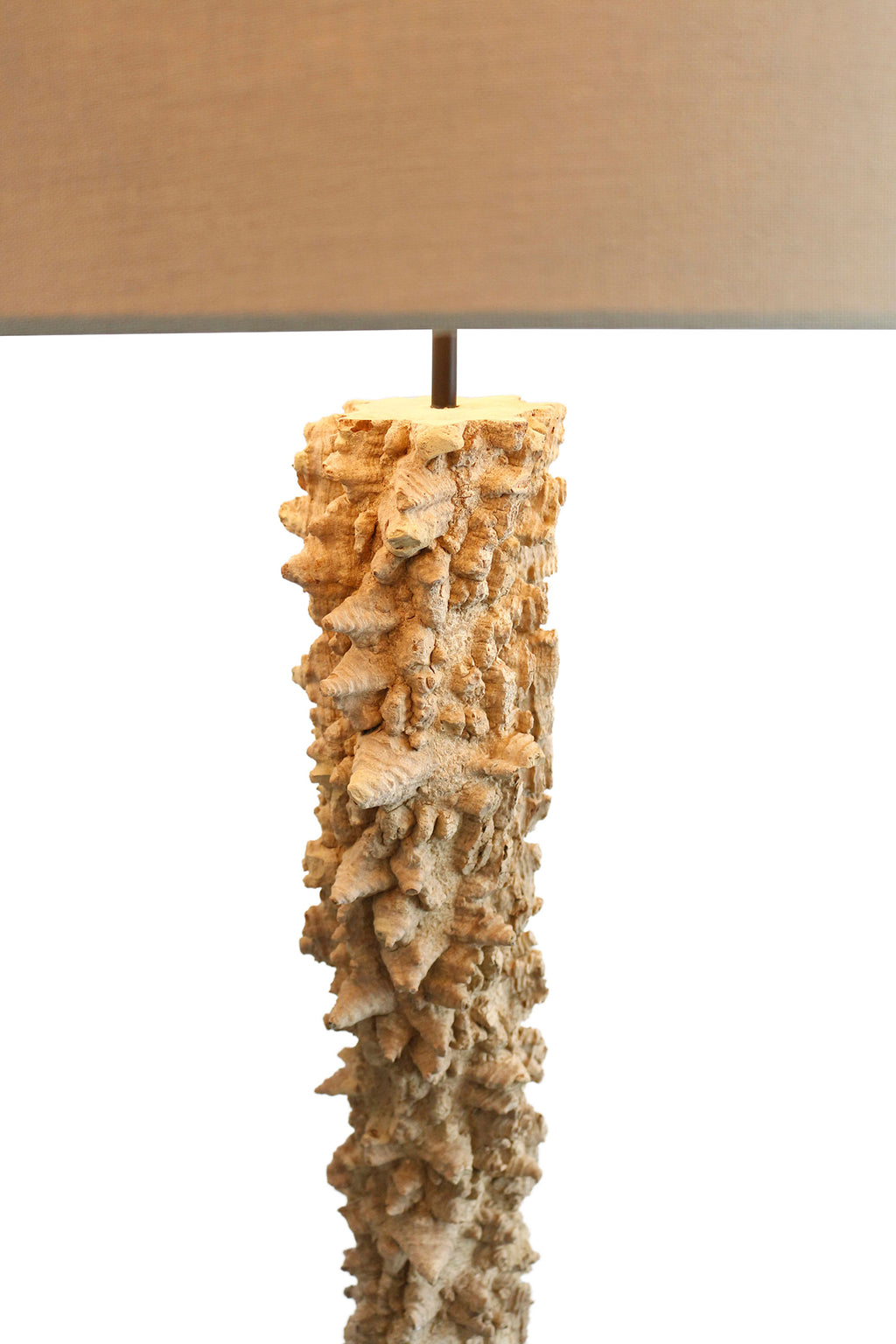 Sales Fever - Stehleuchte Treibholz Natur/Weiß 150 cm