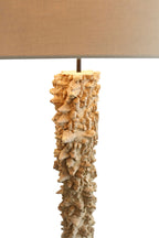 Sales Fever - Stehleuchte Treibholz Natur/Weiß 150 cm
