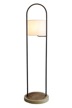 Sales Fever - Stehleuchte Akazienholz Natur/Weiß 153 cm