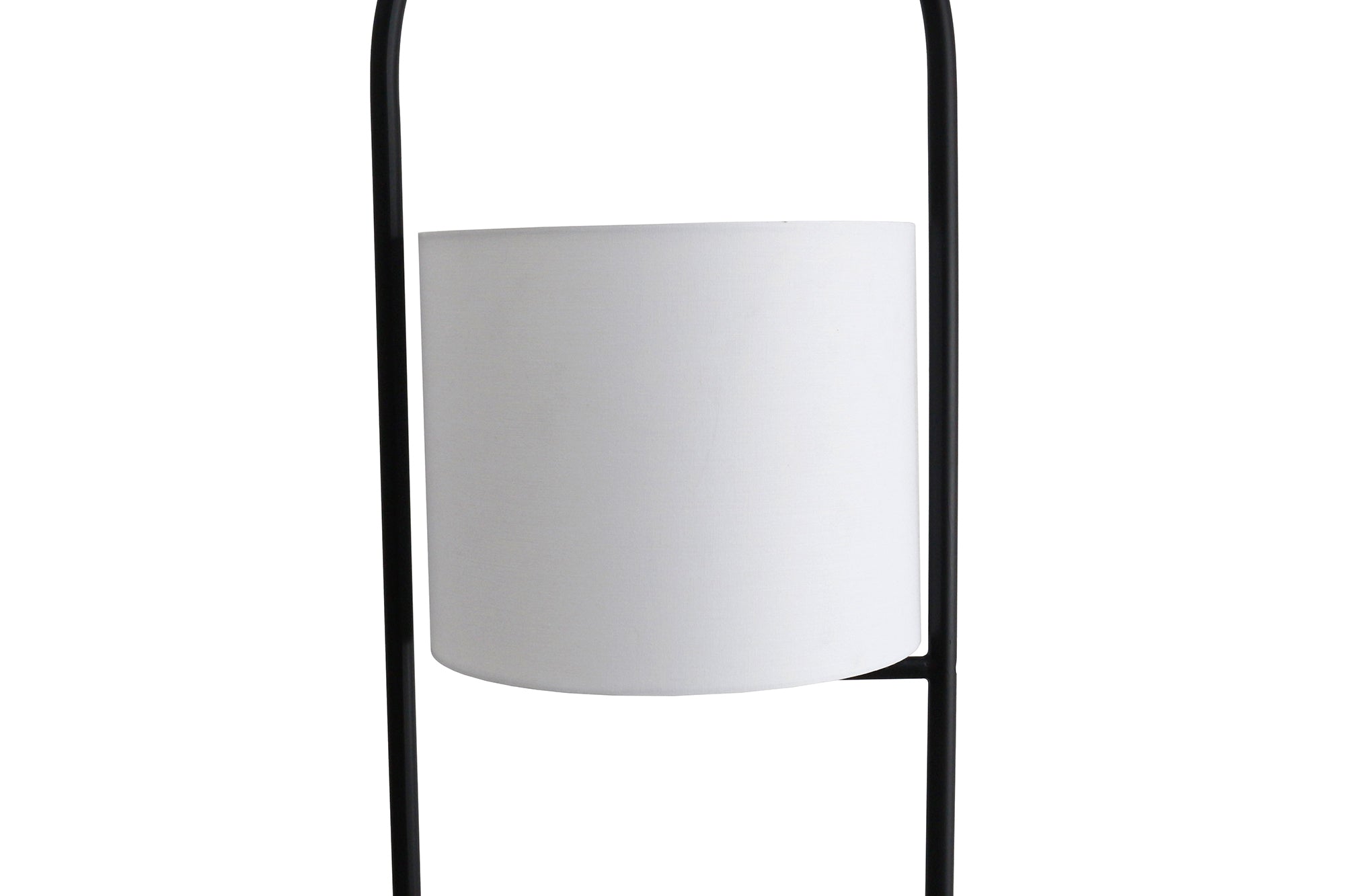 Sales Fever - Stehleuchte Akazienholz Natur/Weiß 153 cm