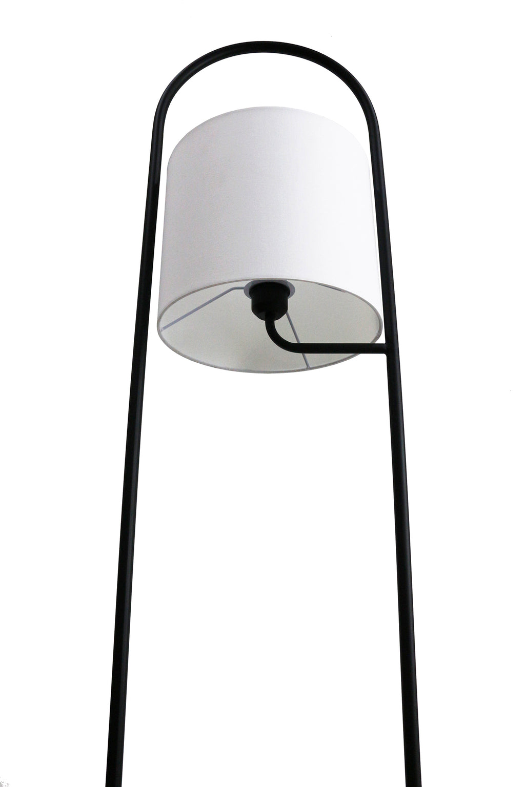 Sales Fever - Stehleuchte Akazienholz Natur/Weiß 153 cm