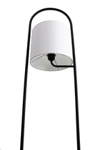 Sales Fever - Stehleuchte Akazienholz Natur/Weiß 153 cm