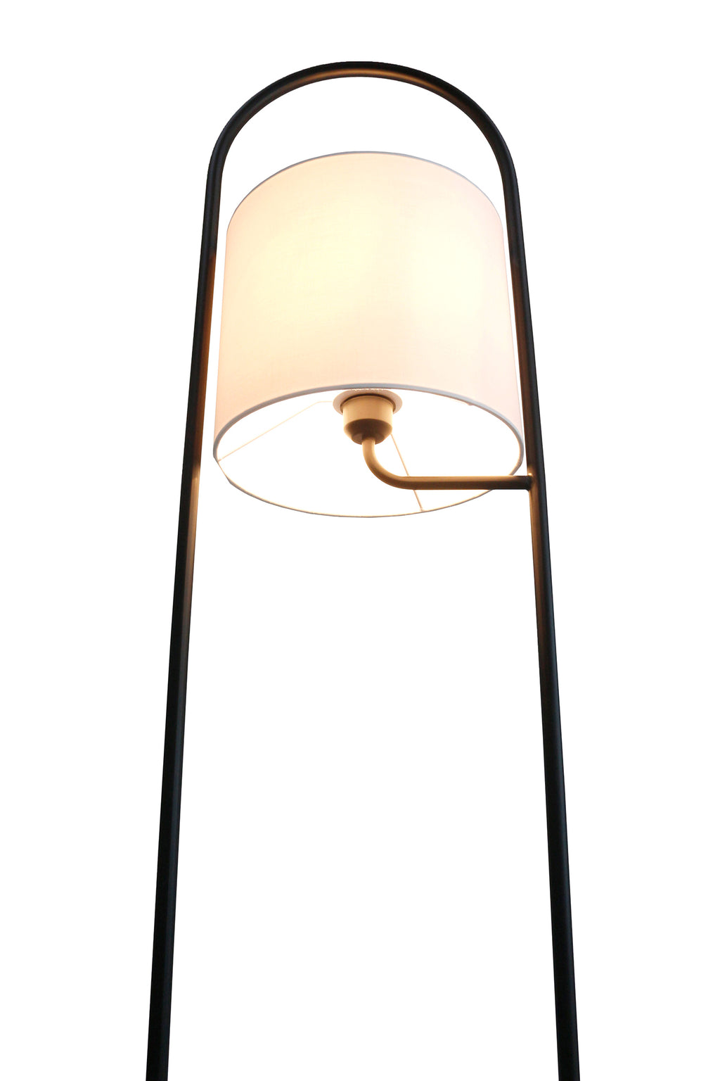Sales Fever - Stehleuchte Akazienholz Natur/Weiß 153 cm
