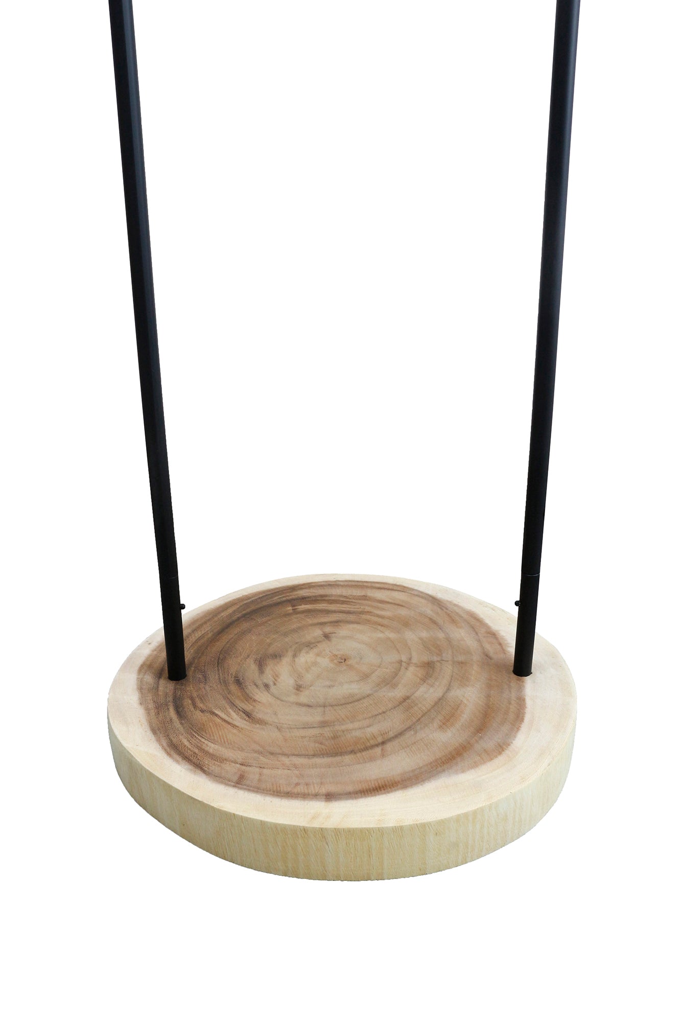 Sales Fever - Stehleuchte Akazienholz Natur/Weiß 153 cm