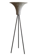 Sales Fever - Stehleuchte mit Geflechtschirm Natur/Schwarz 152 cm