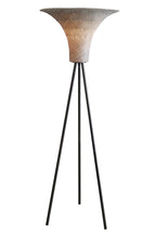 Sales Fever - Stehleuchte mit Geflechtschirm Natur/Schwarz 152 cm