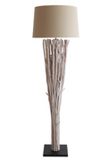 Sales Fever - Stehleuchte Treibholz White Wash 175 cm#