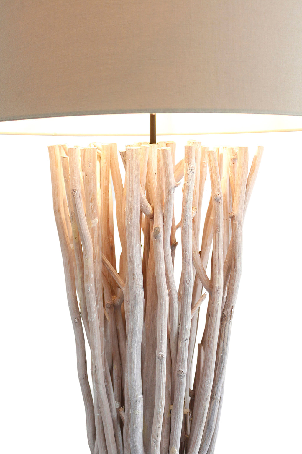 Sales Fever - Stehleuchte Treibholz White Wash 175 cm#