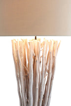 Sales Fever - Stehleuchte Treibholz White Wash 175 cm#