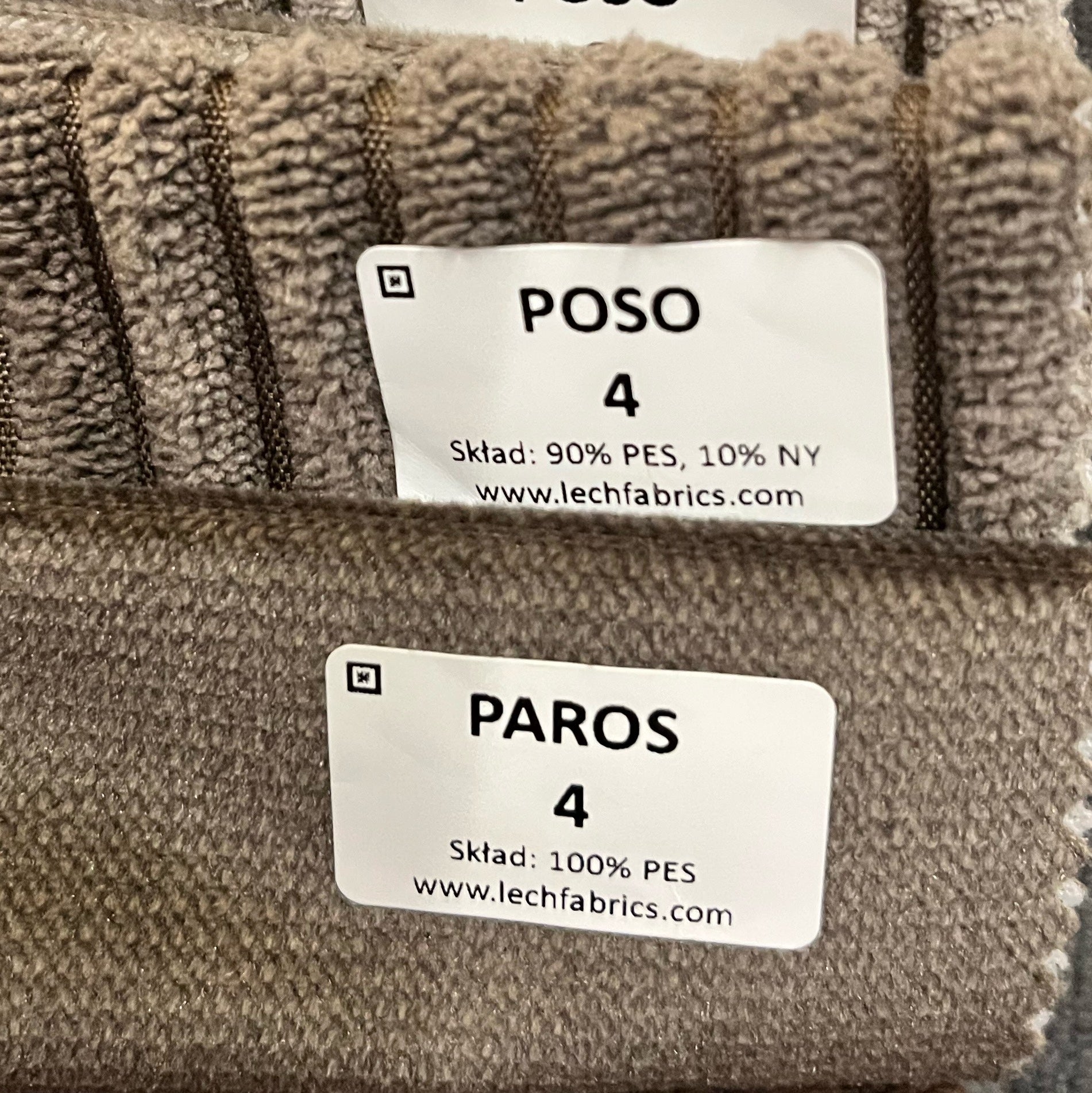 Wohnlandschaft Ottomane rechts Velourstoff Paros / Kronos -vorbestellbar-