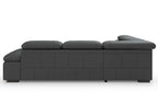 Ecksofa Alberto - Naturleder
