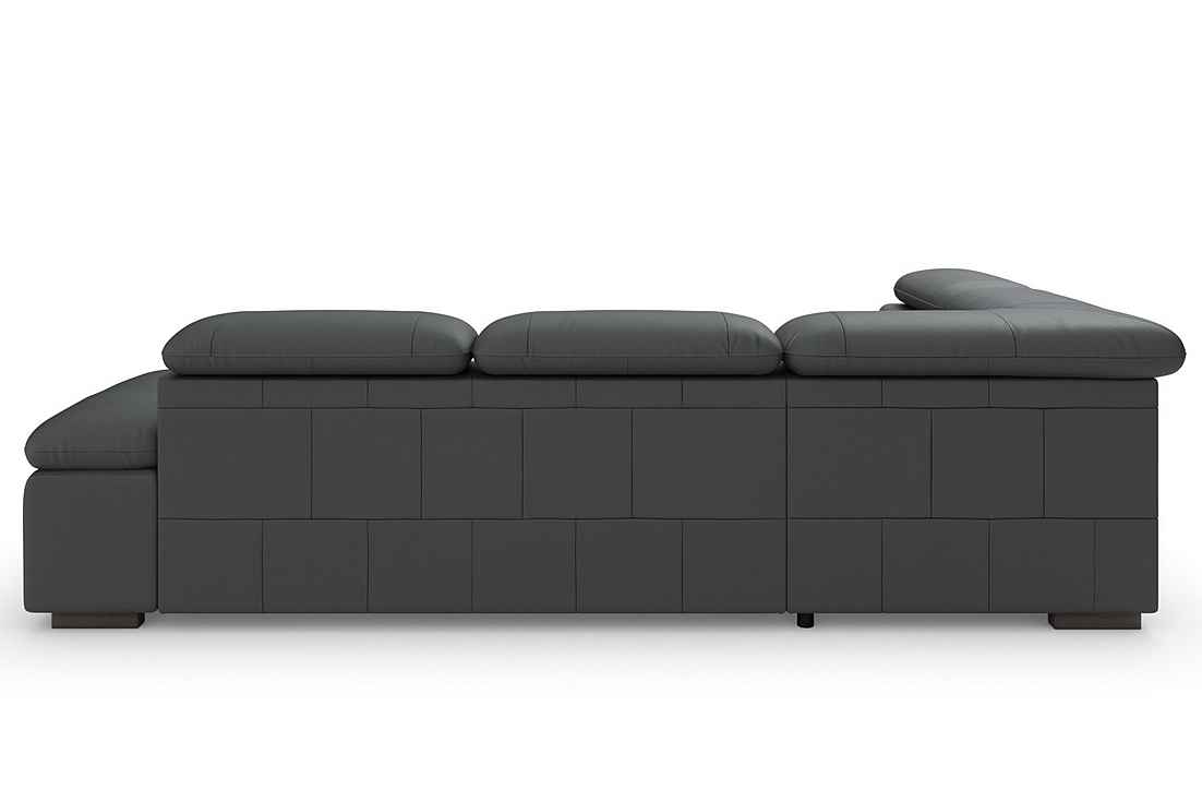 Ecksofa Alberto - Naturleder