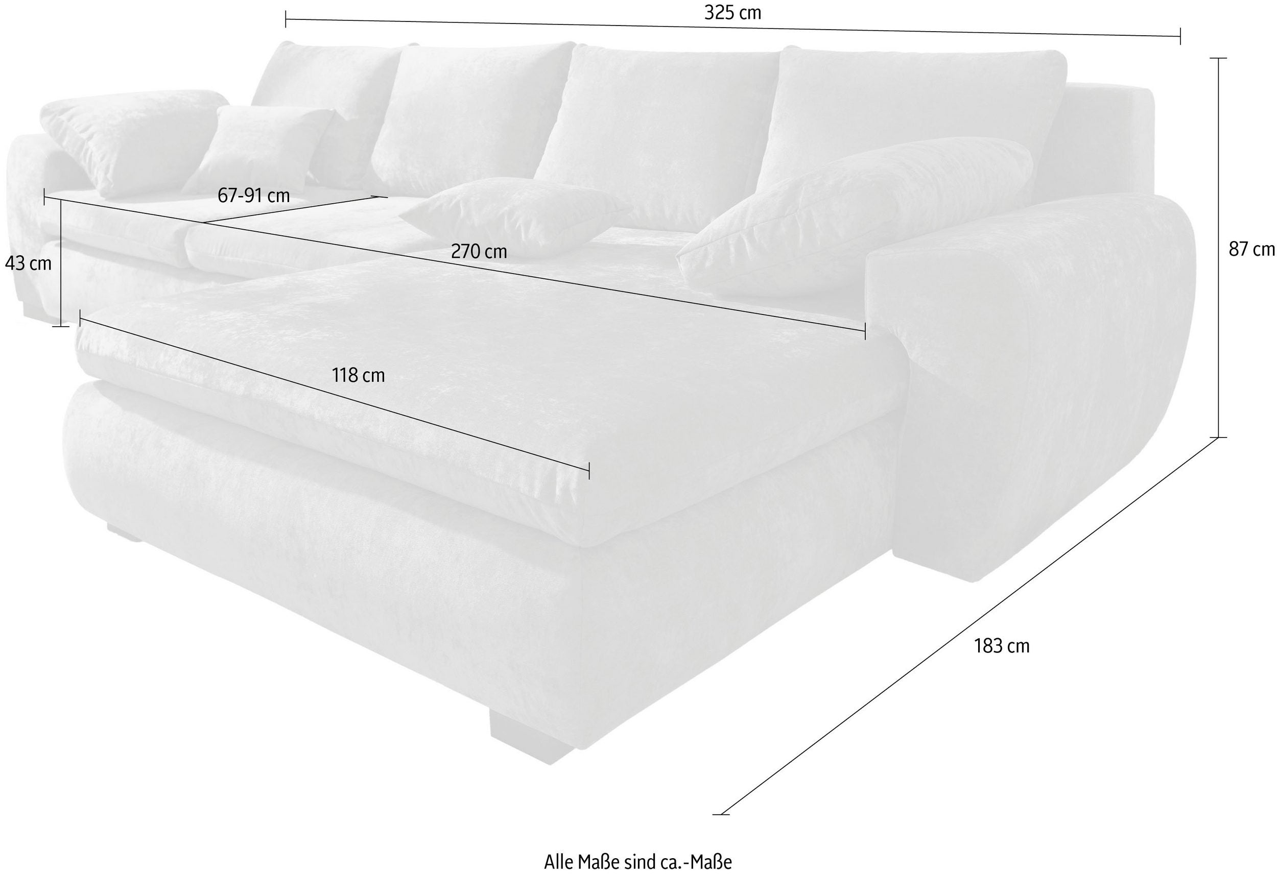 Ecksofa Cara Mia