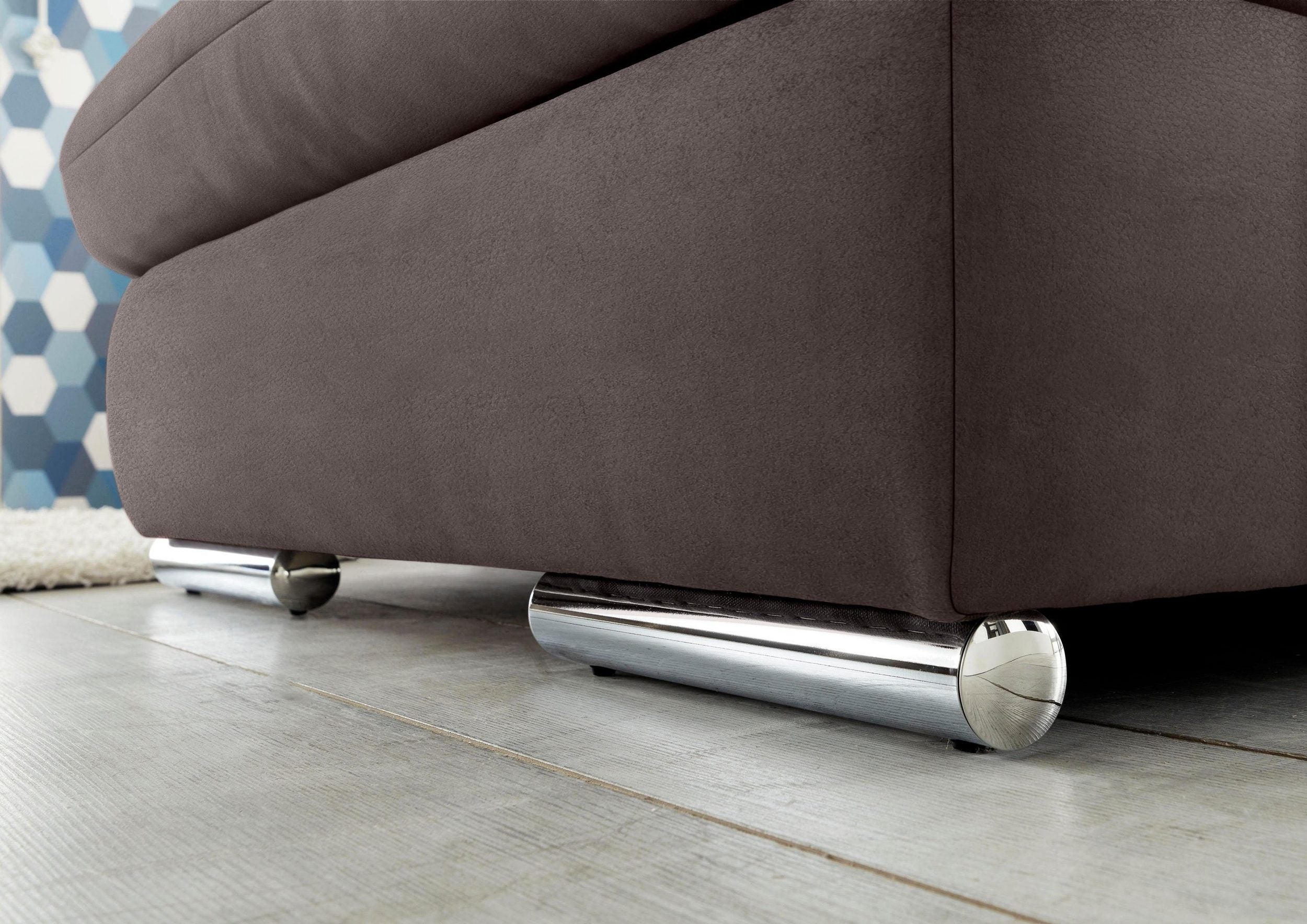 Wohnlandschaft mit Sitztiefenverstellung