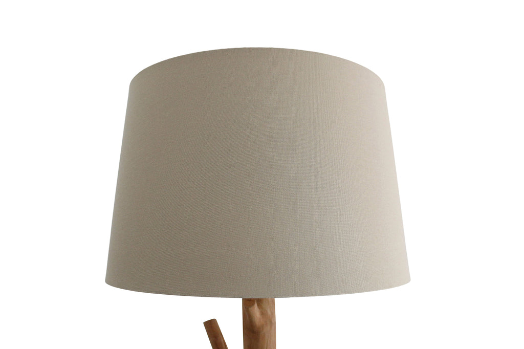 Sales Fever - Stehleuchte Treibholz Natur/Weiß 175 cm#